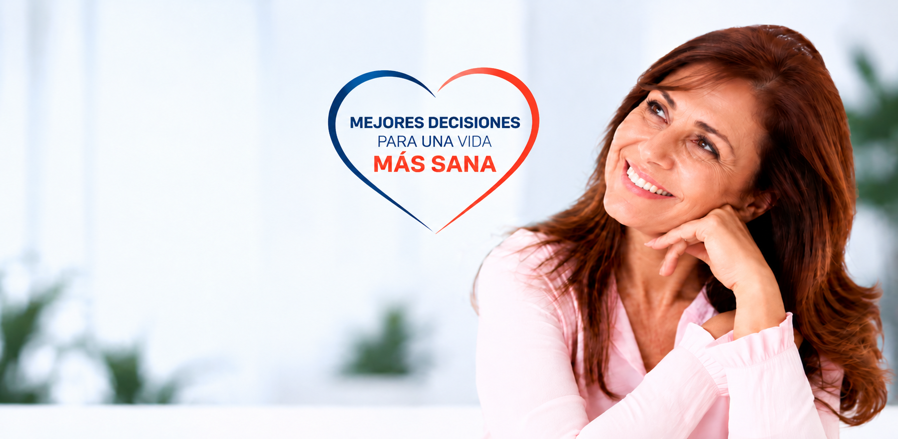 Mujer pensando en sus opciones de atenci�n m�dica