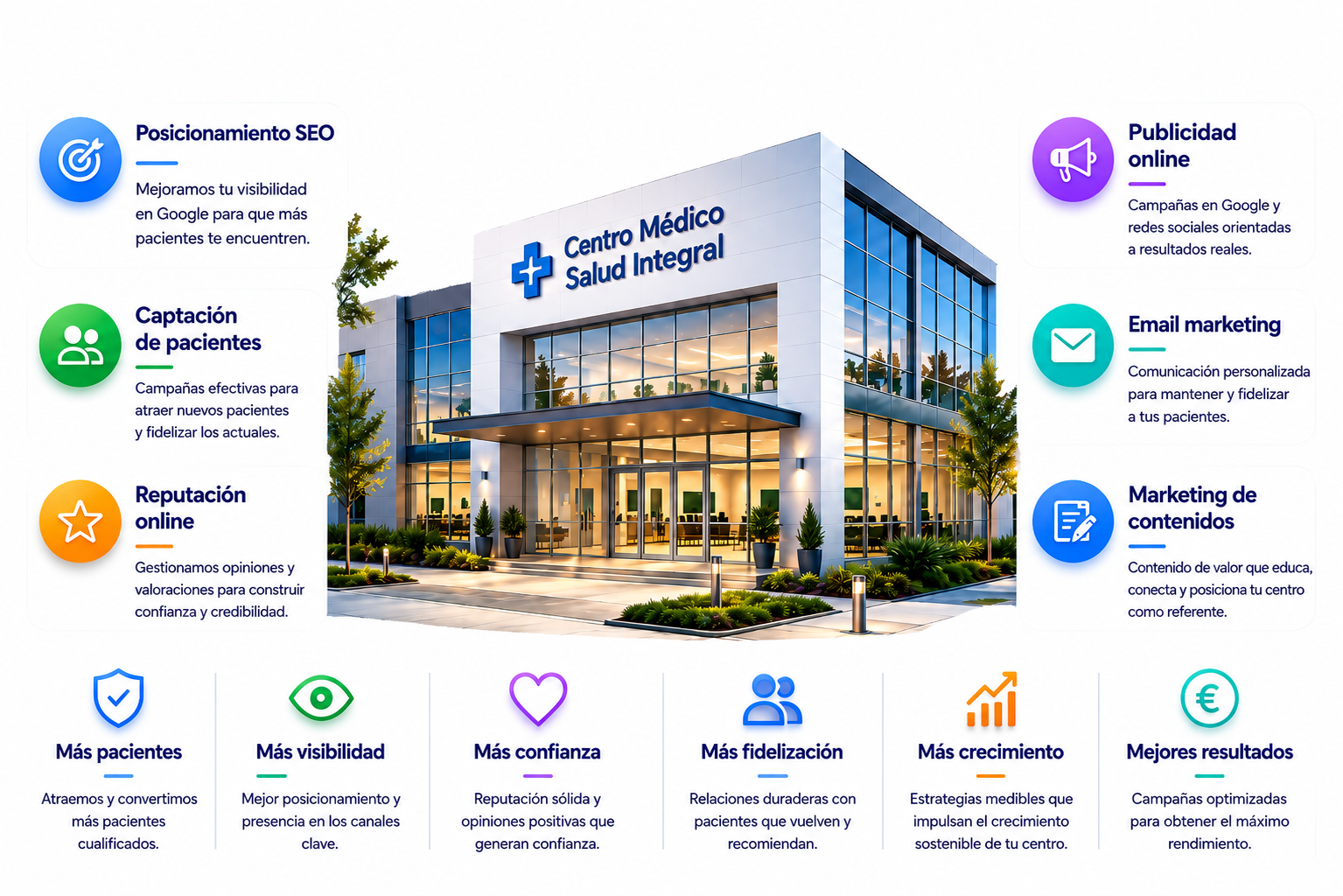 Marketing para clinicas y centros sanitarios